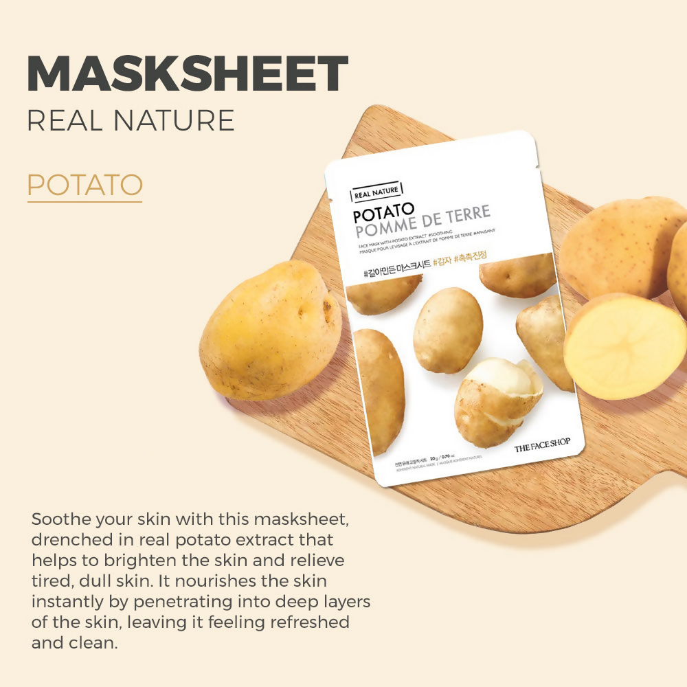 The Face Shop Real Nature Potato Face Mask