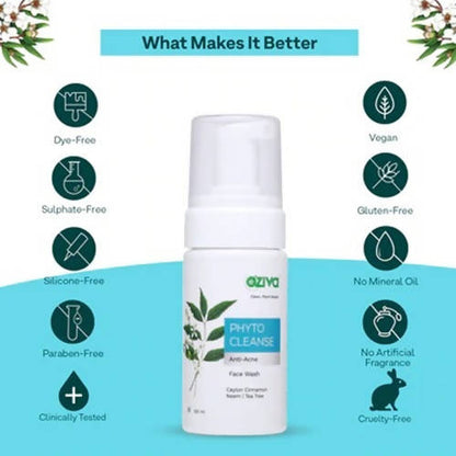 OZiva Phyto Cleanse Anti-Acne Facewash