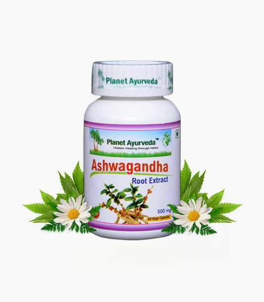 Planet Ayurveda Ashwagandha Capsules - usa canada australia