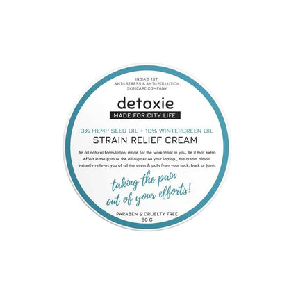 Detoxie Strain Relief Cream