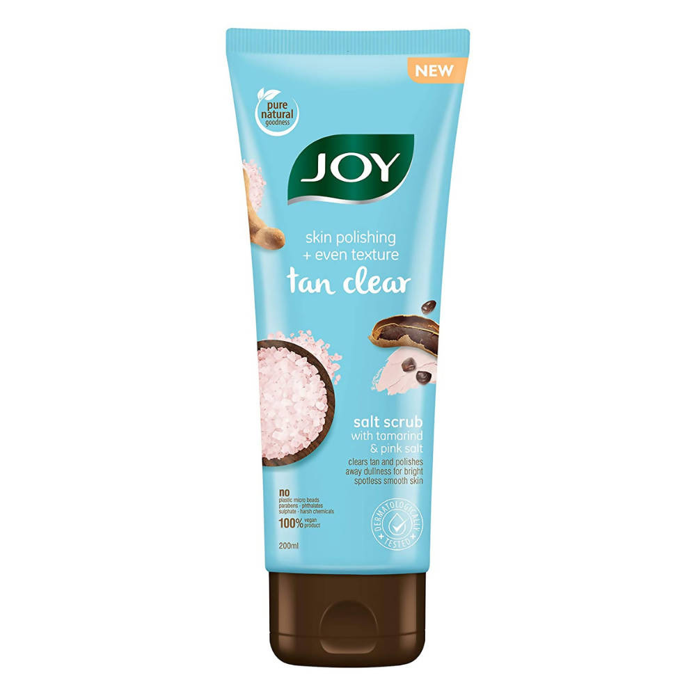 Joy Skin Polishing + Even Texture Tan Clear Salt Scrub - BUDNE