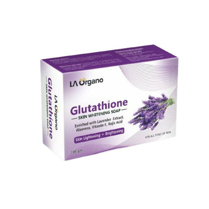 LA Organo Glutathione Lavender Skin Whitening Soap