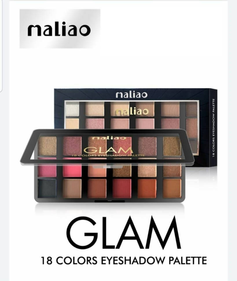 Maliao Professional Matte Look Glam 18 Colors Eyeshadow Palette