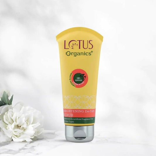 Lotus Organics+ Brightening De-Tan Scrub - BUDEN