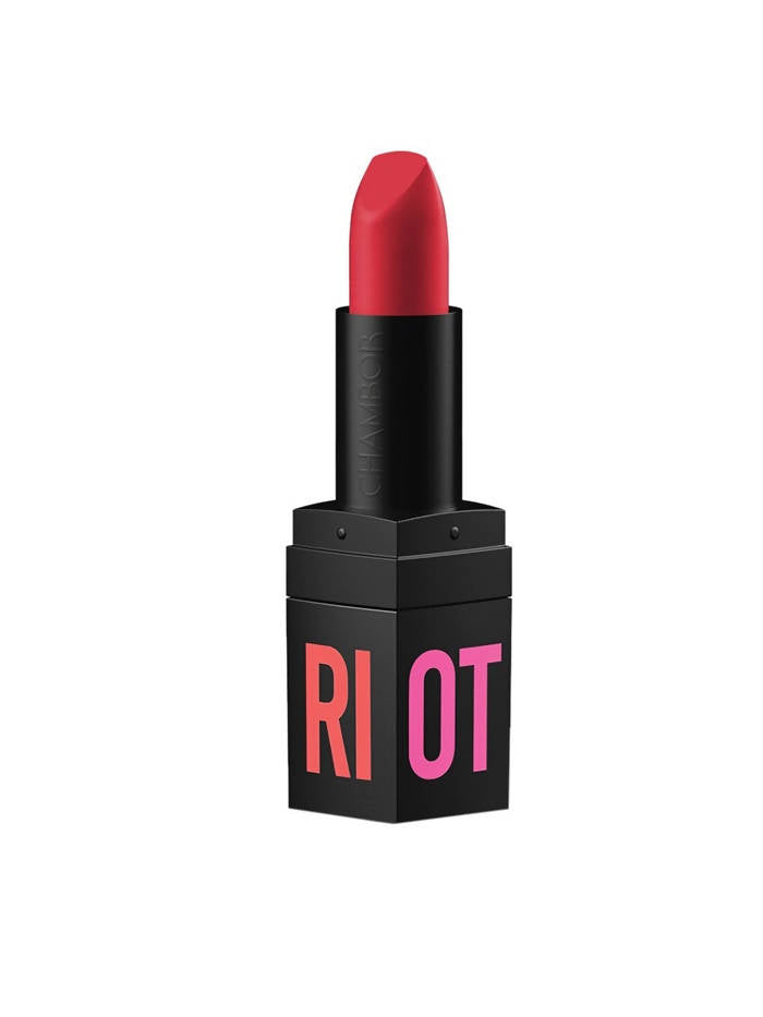 Chambor Red Matte Riot Rocket Rouge Lipstick 201