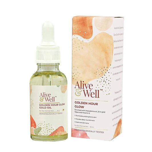 Alive & Well Gold Face Oil - BUDNEN