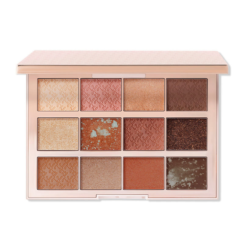 Kay Beauty Multi Texture Eyeshadow Palette - Sunkissed