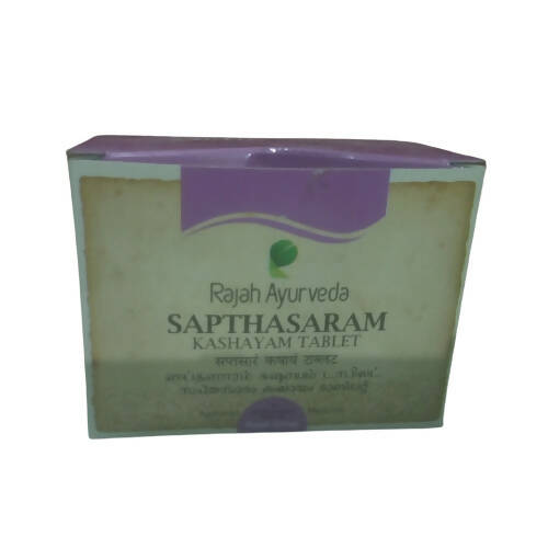 Rajah Ayurveda Sapthasaram Kashayam Tablets - BUDEN
