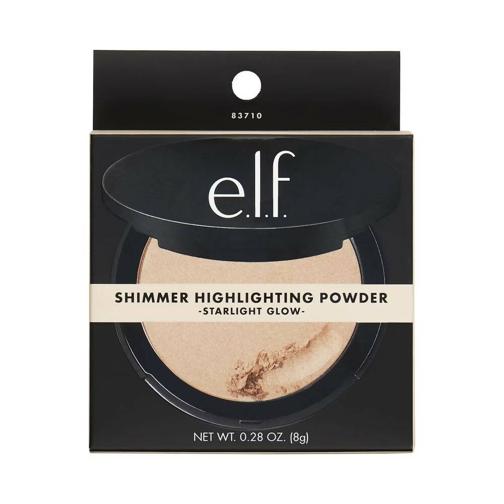 e.l.f. Cosmetics Shimmer Highlighting Powder-Starlight Glow - BUDNE