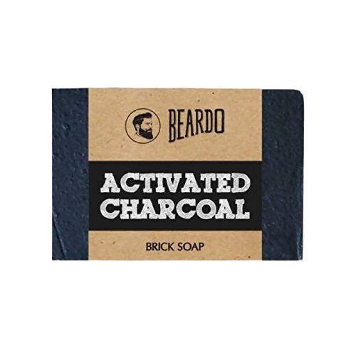 Beardo Activated Charcoal Brick Soap - BUDNE