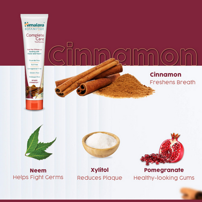Himalaya Botanique Complete Care Toothpaste (Simply Cinnamon)