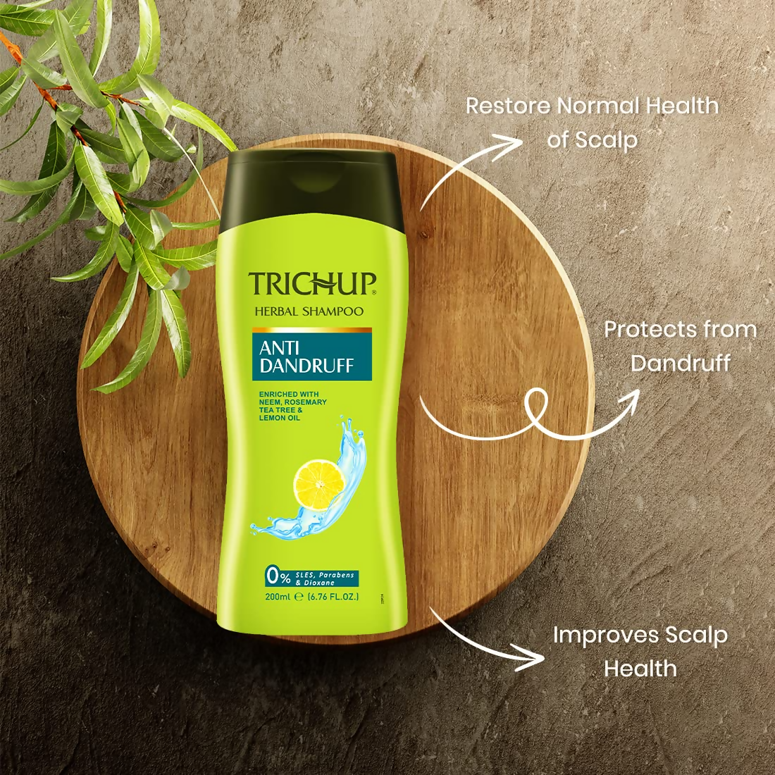 Vasu Healthcare Trichup Anti-Dandruff Herbal Shampoo