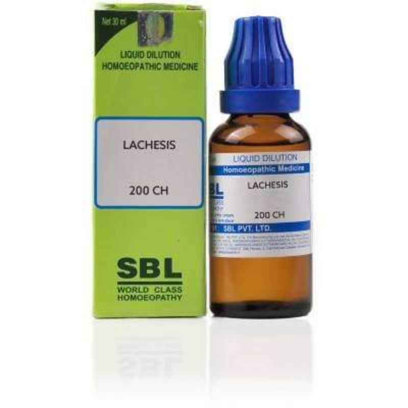 SBL Homeopathy Lachesis Dilution 200 CH