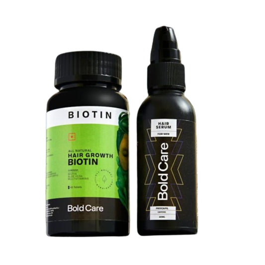 Bold Care Procapil Hair Serum + Biotin Supplements Combo