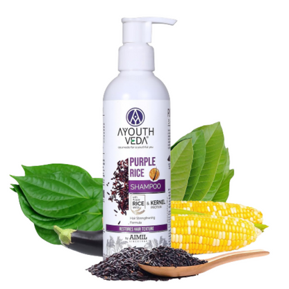 Ayouthveda Purple Rice Shampoo