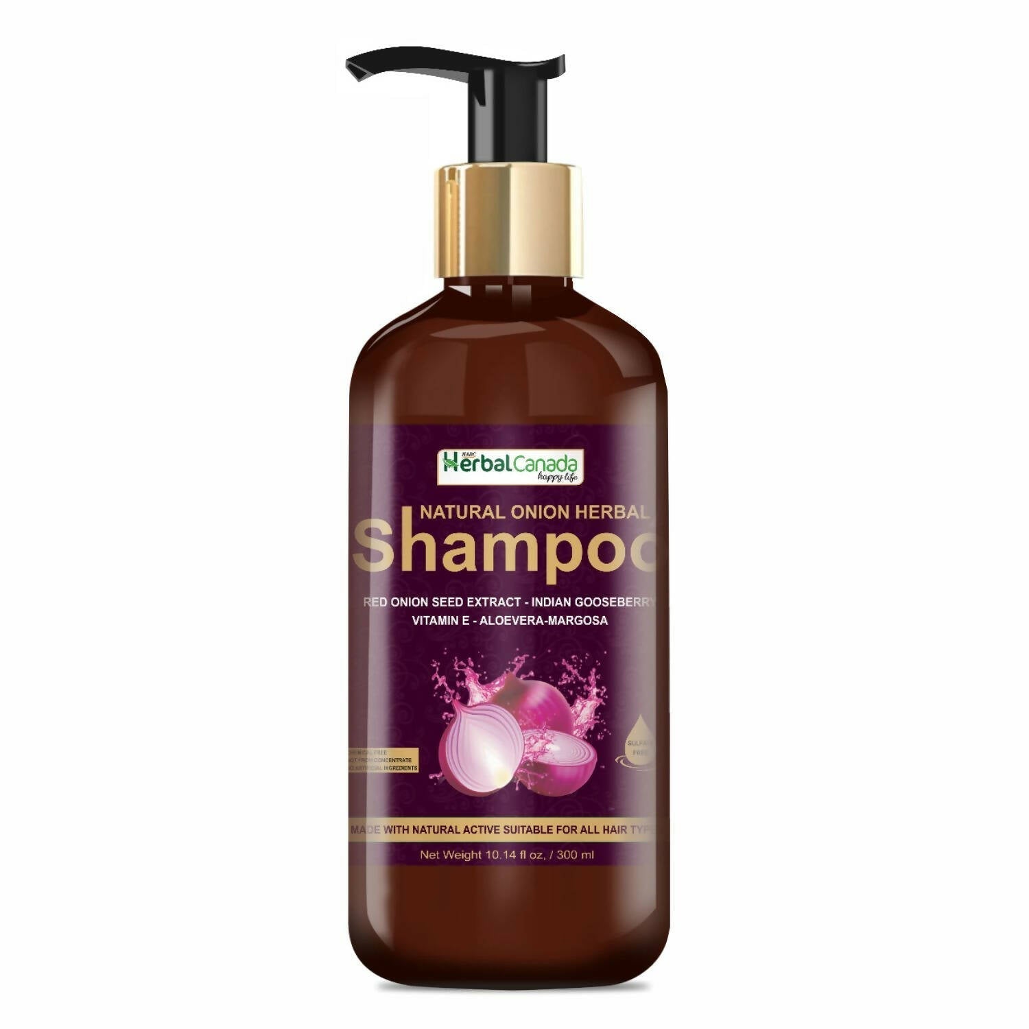 Herbal Canada Onion Hair Shampoo -  buy in usa 