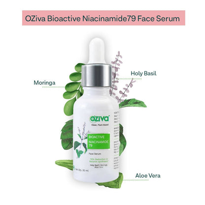 OZiva Bioactive Niacinamide 79 Face Serum