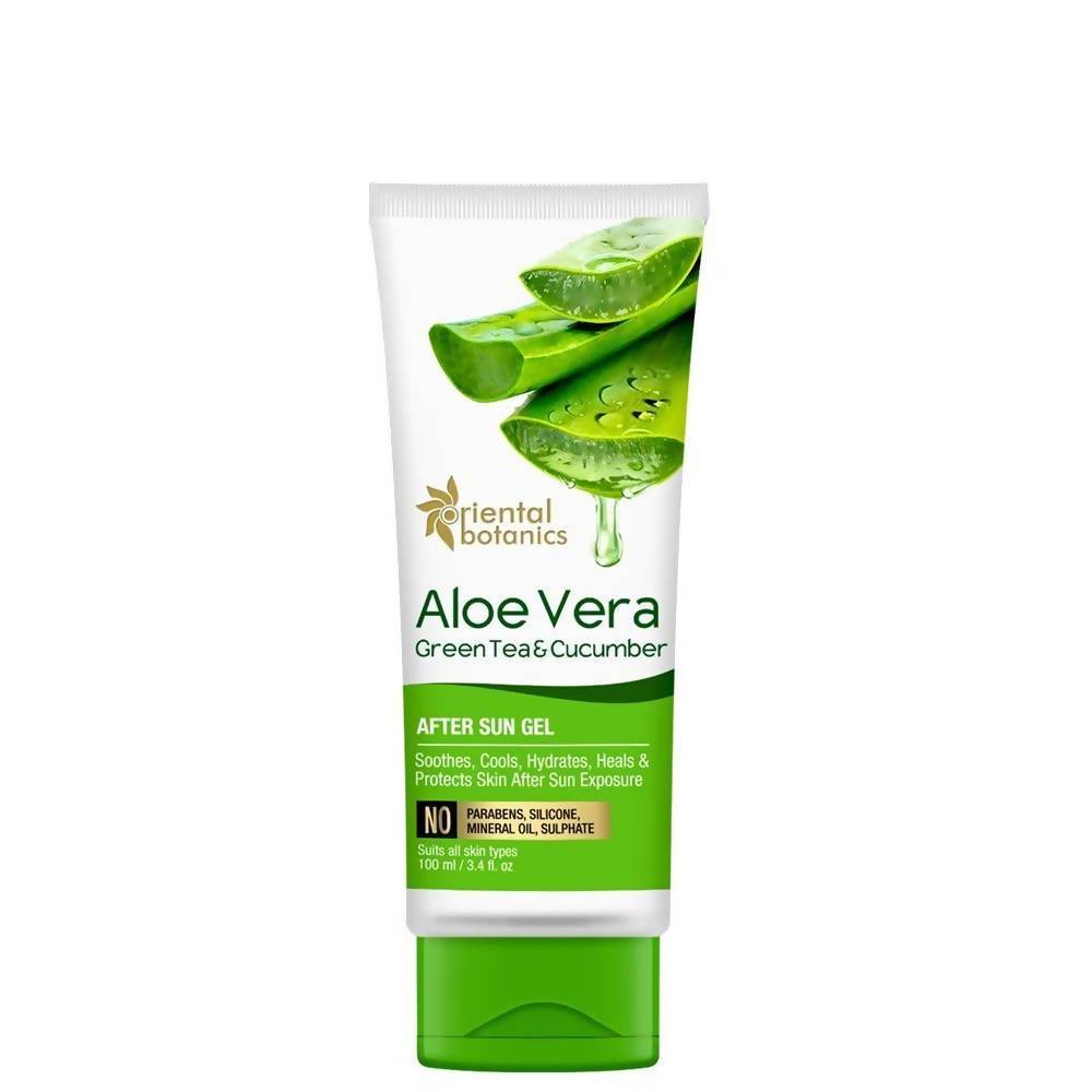 Oriental Botanics Aloe Vera, Green Tea & Cucumber After Sun Gel