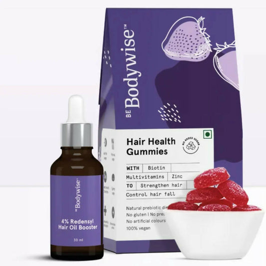 BeBodywise 4% Redensyl Hair Oil Booster and Hair Health Gummies - Buy in USA AUSTRALIA CANADA