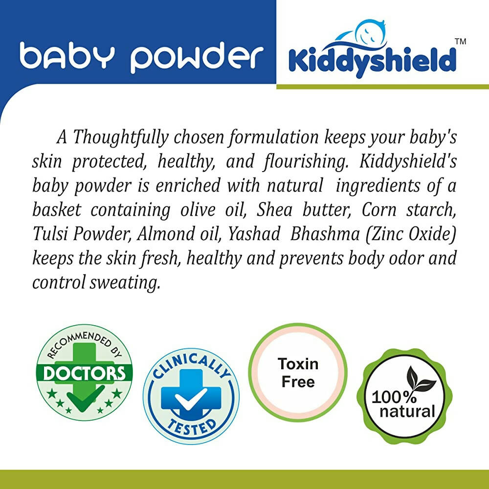 Kiddyshield Baby Talcum Powder (0-12 Years)