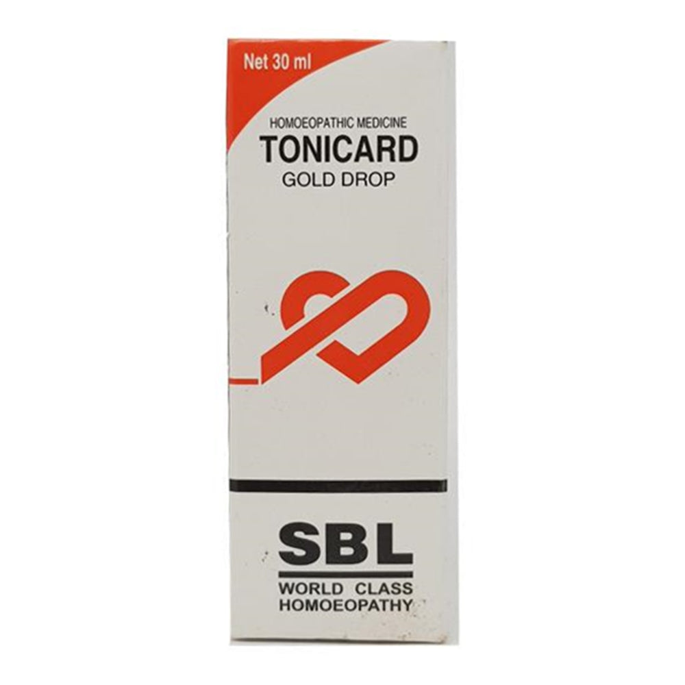 SBL Homeopathy Tonicard Gold Drops