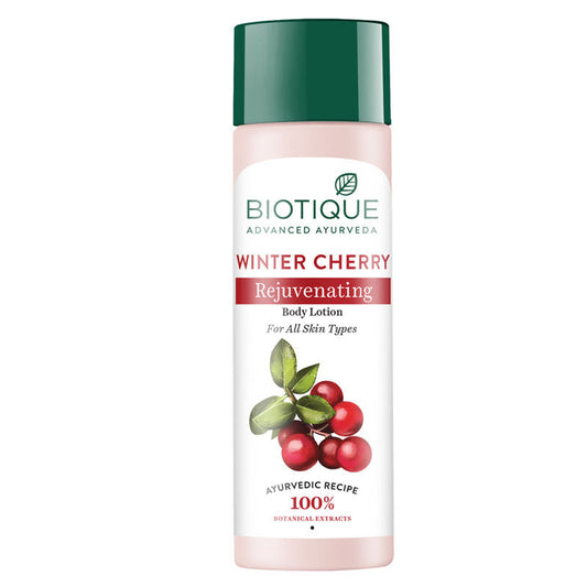Biotique Advanced Ayurveda Bio Winter Cherry Rejuvenating Body Nourisher - BUDNE