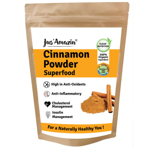 Jus Amazin Cinnamon Powder Superfood -  USA, Australia, Canada 