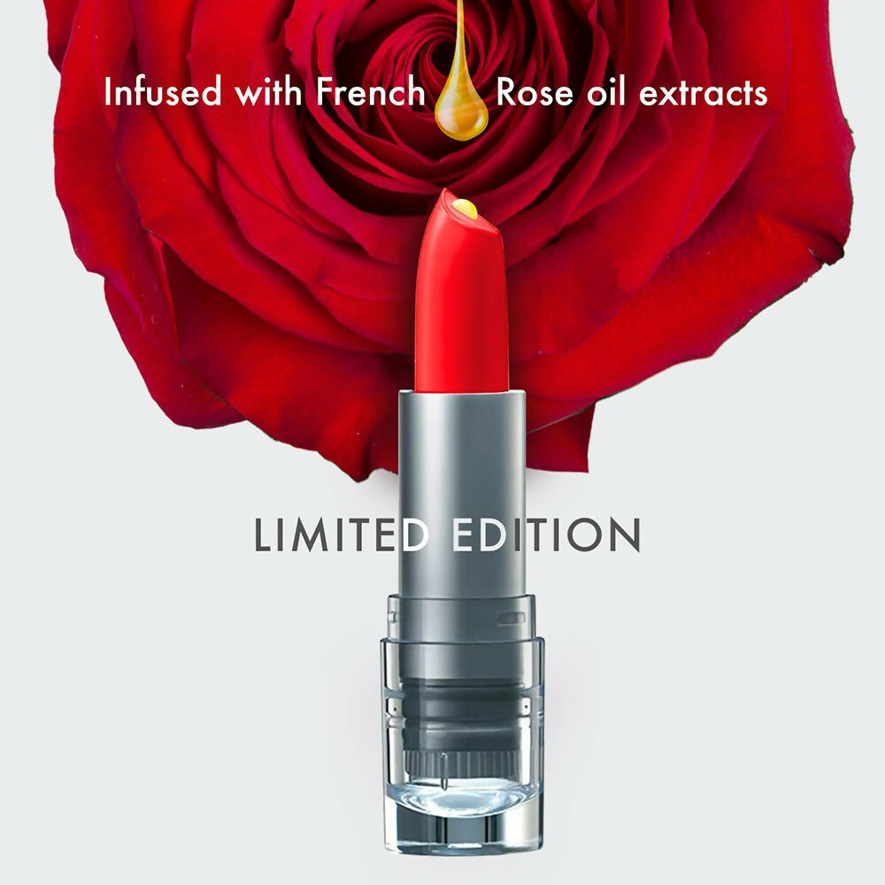 Lakme Cushion Matte Lipstick - Red Royale