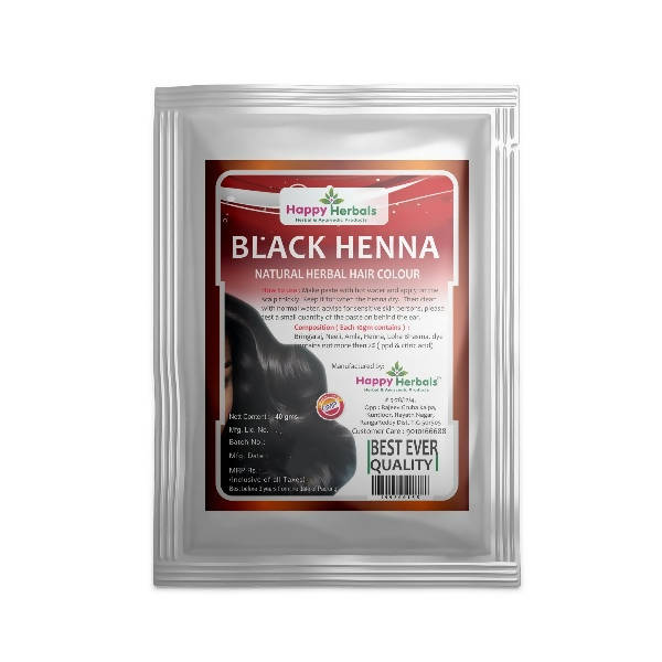 Happy Herbals Black Henna - BUDNE