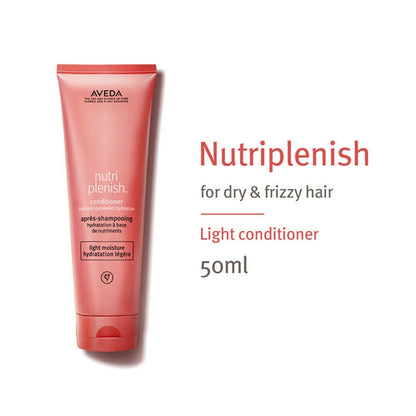 Aveda Nutriplenish Light Hydration Conditioner for Dry & Frizzy Hair with Coconut Oil