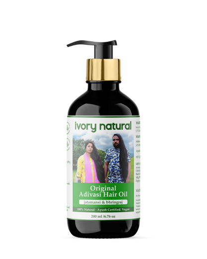 Ivory Natural Adivasi Hair Oil For Growth Of Hair, Hair Strengthening & Nourishment