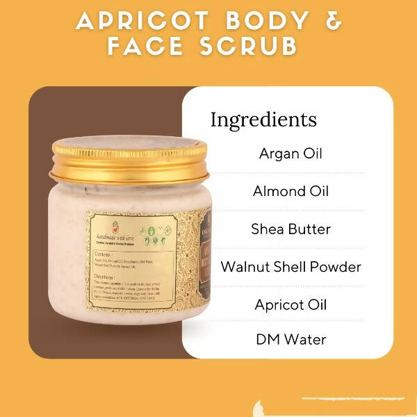 Organicos Apricot Face & Body Scrub