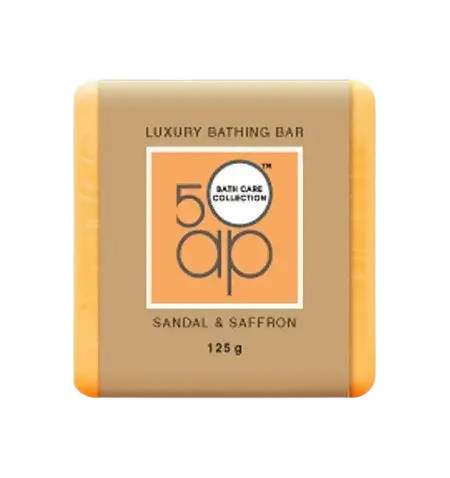 50 Ap Sandal & Saffron Luxury Bathing Bar - usa canada australia