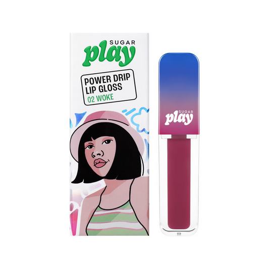 Sugar Play Power Drip Lip Gloss - 02 Woke - BUDNE