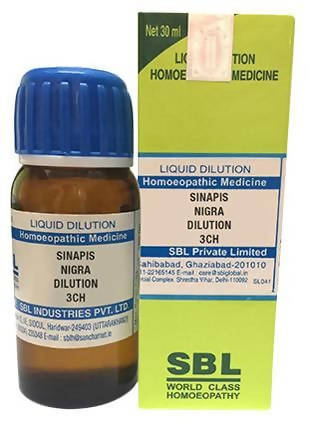 SBL Homeopathy Sinapis Nigra Dilution