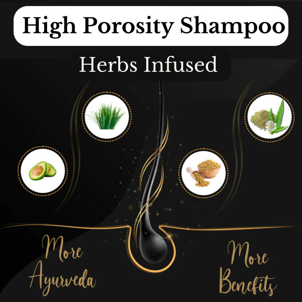 Prakruth Care Premium Herbal High Porosity Shampoo