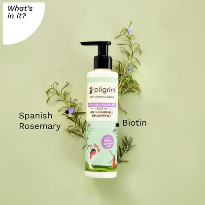 Pilgrim Spanish Rosemary Anti-Hairfall Shampoo (GTM)