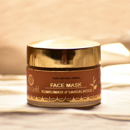 Body Gold Face Mask - Sandal & Kumkumadi