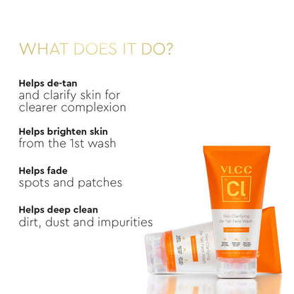 VLCC Clinic Skin Clarifying De-Tan Face Wash