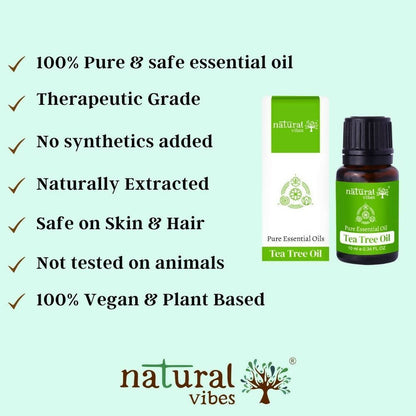 Natural Vibes Tea Tree Pure Essential Oil