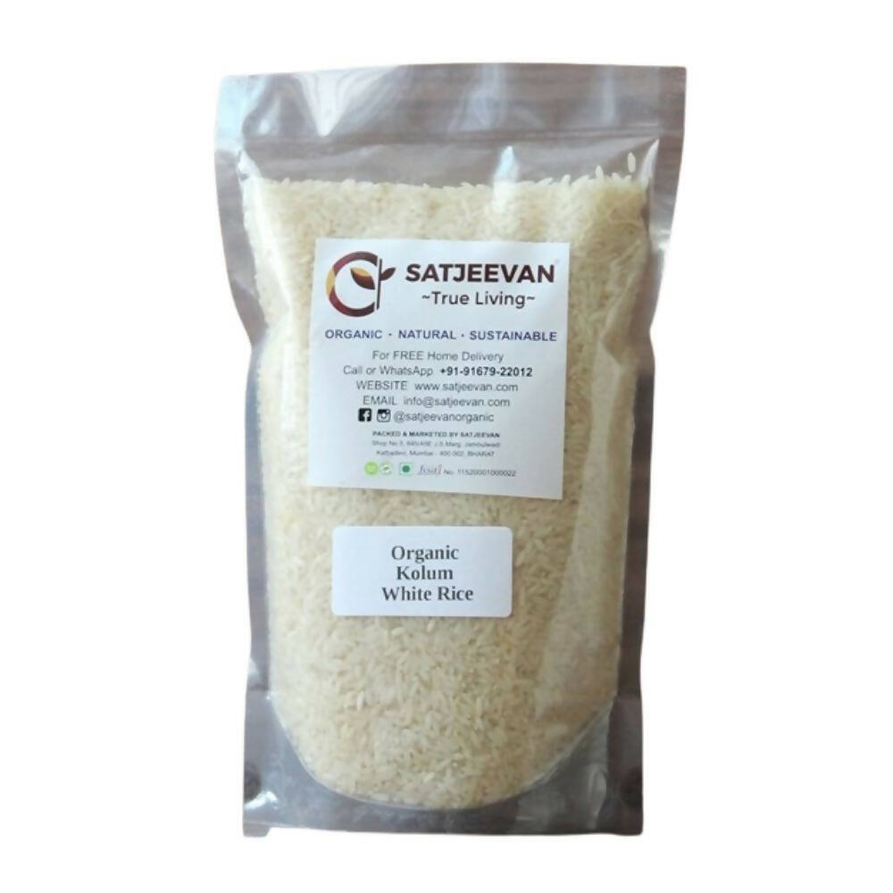 Satjeevan Organic Kolum White Rice