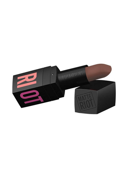 Chambor Brown Matte Riot Lipstick 287