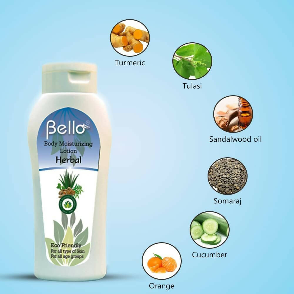 Bello Herbals Body Moisturizing Lotion Herbal & Natural