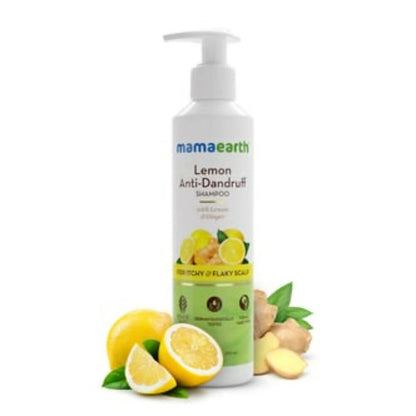Mamaearth Lemon Anti-Dandruff Shampoo For Itchy & Flaky Scalp