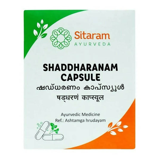 Sitaram Ayurveda Shaddaranam Capsules - BUDEN
