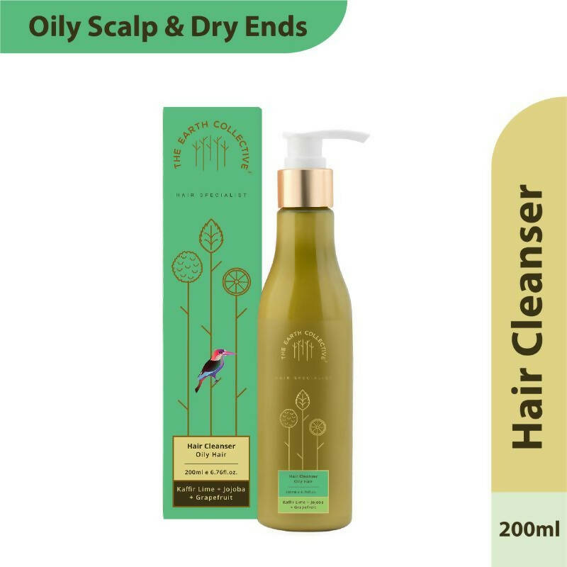 The Earth Collective Hair Cleanser - Oily Hair- Shampoo