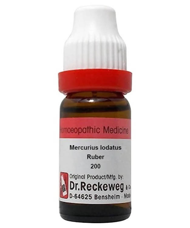 Dr. Reckeweg Mercurius Iodatus Ruber Dilution - usa canada australia