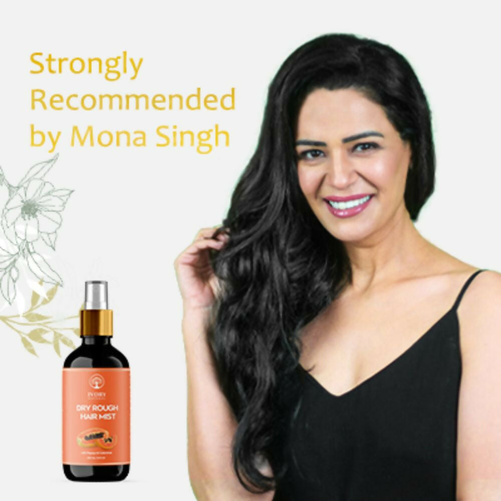 Ivory Natural Dry Rough Hair Mist - Reenergize, Moisturize, And Glow - Immediate Hydration For Dry Hair