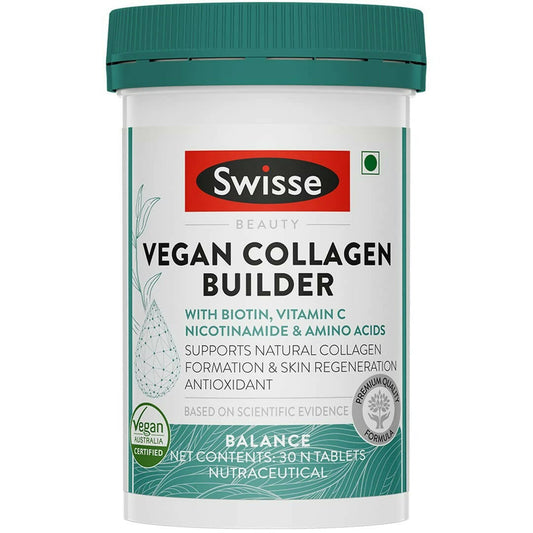 Swisse Vegan Collagen Builder with Biotin & Vitamin C - BUDEN