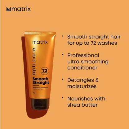 Matrix Opti. Care Smooth Straight Professional Ultra Smoothing Shampoo And Conditioner Combo